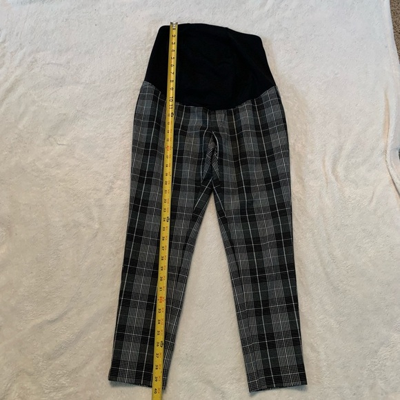 Isabel Maternity by Ingrid & Isabel Plaid Pants Size 2 - Picture 13 of 17